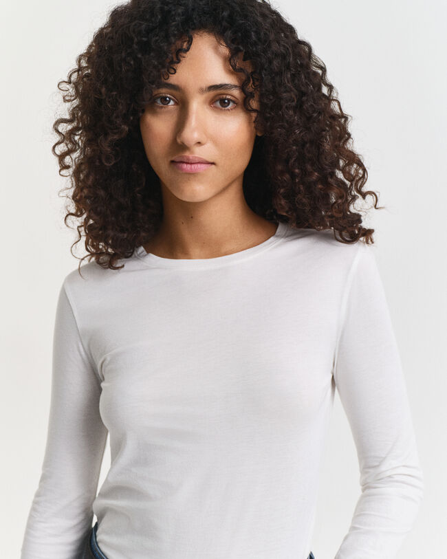 Light Cotton Long Sleeve T-Shirt