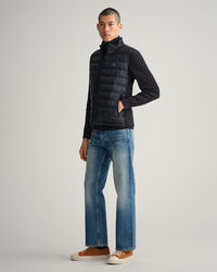 Mixed Media Light Padded Gilet