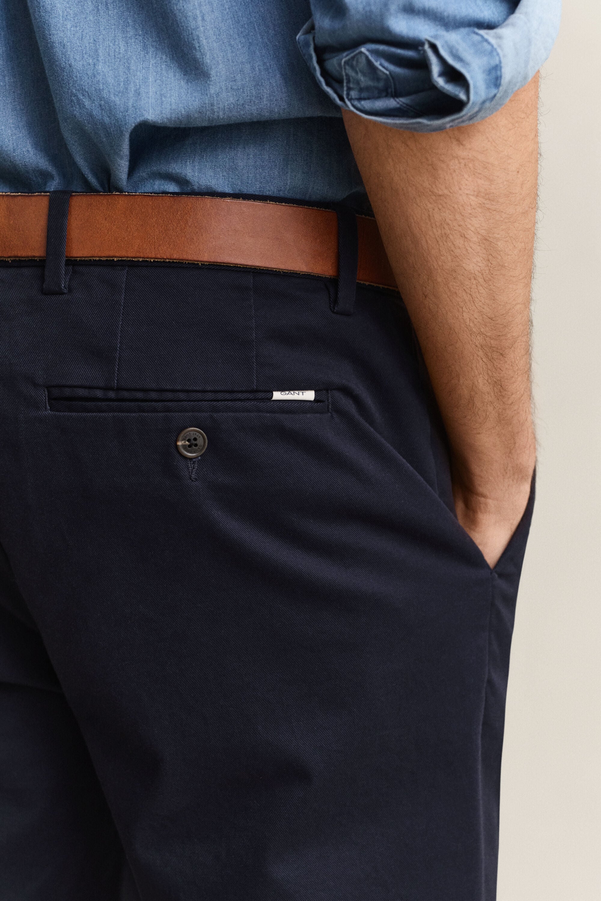Regular Fit Smart Chinos