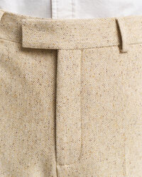 Relaxed Fit Nepps Herringbone Suit Pants