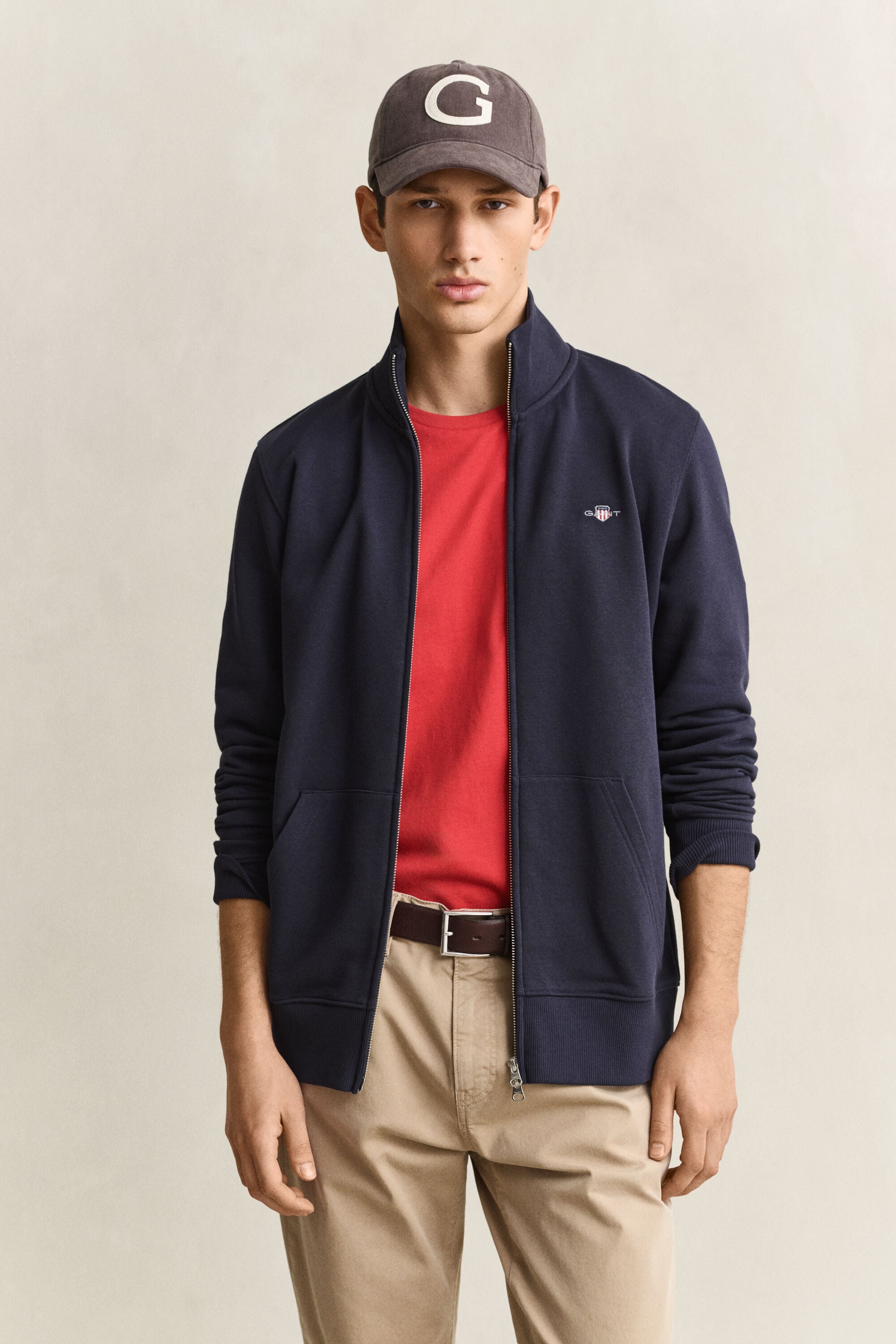 Shield Zip Sweatshirt