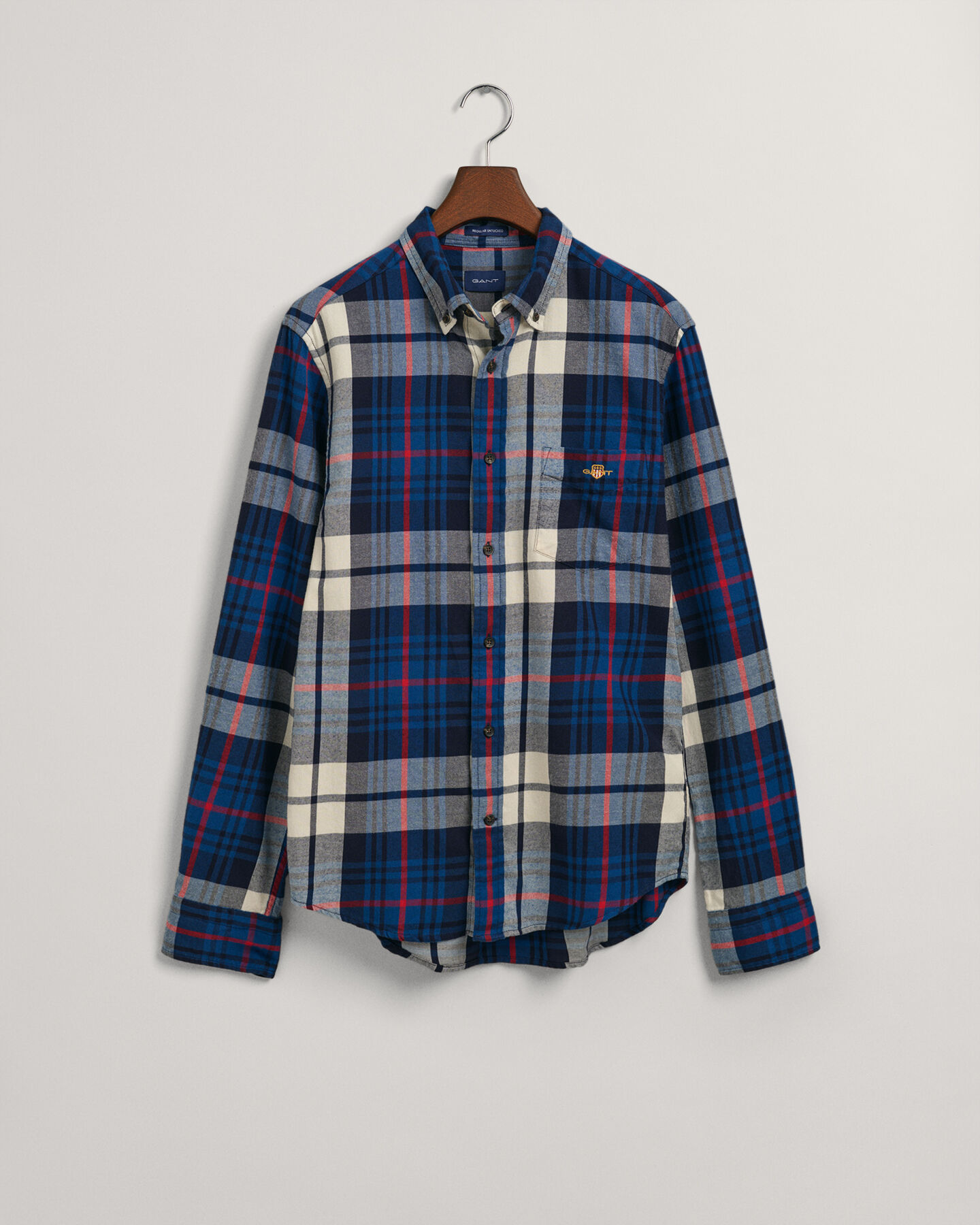 Regular Fit Plaid Flannel Shirt