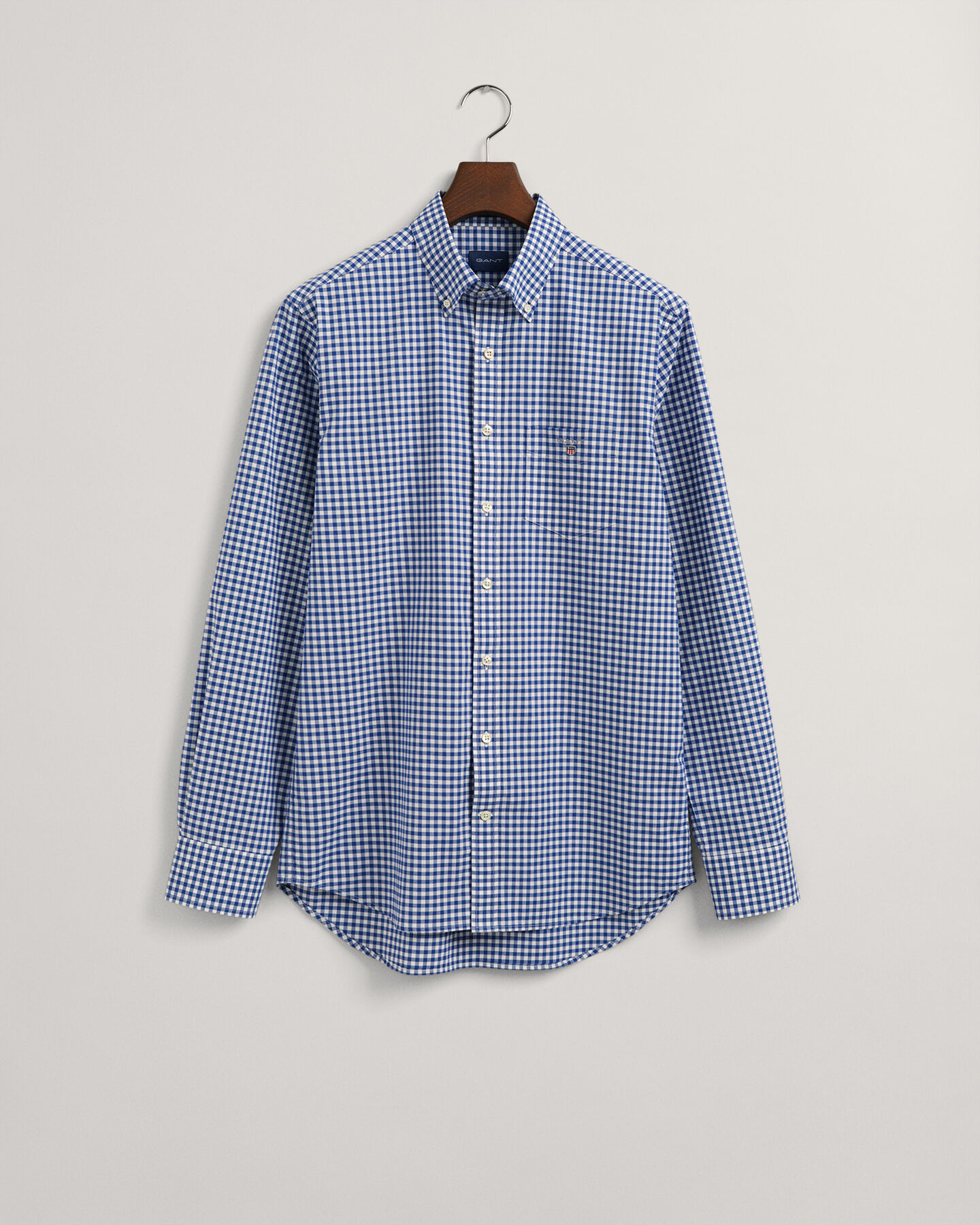 Regular Fit Gingham Broadcloth Shirt