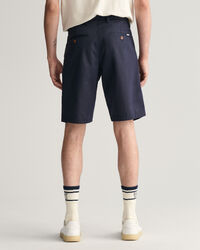 Relaxed Fit Twill Shorts