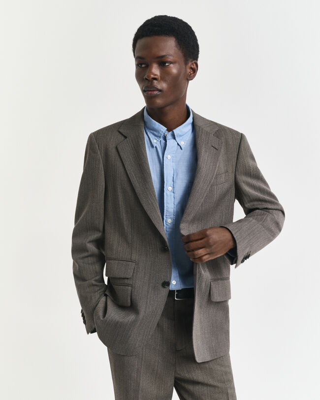 Herringbone Suit Jacket