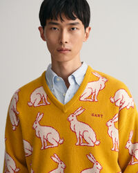 Lunar New Year V-Neck Sweater