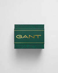 2-Pack Checked & Ribbed Socks Gift Box