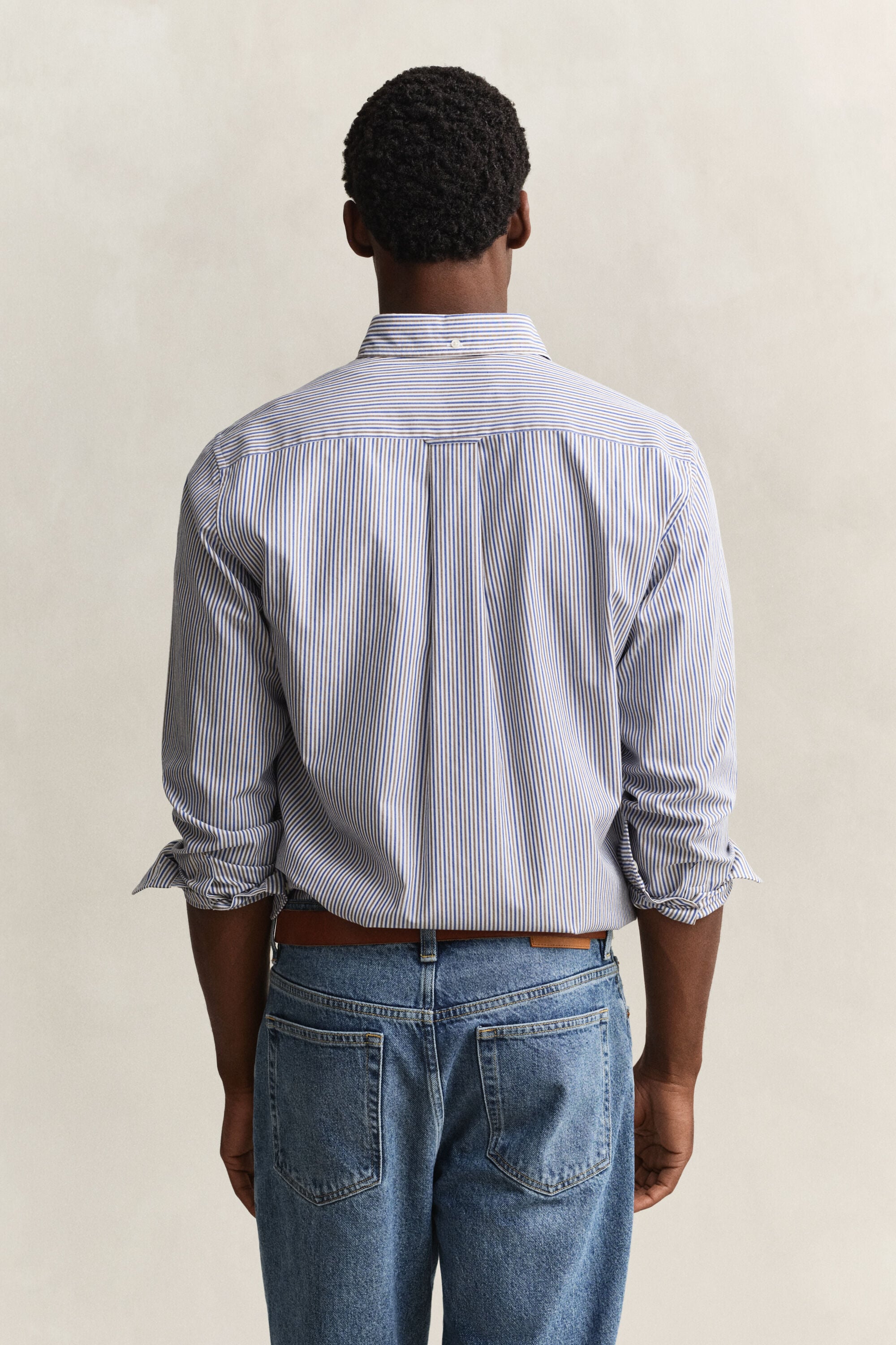 Striped Poplin Shirt