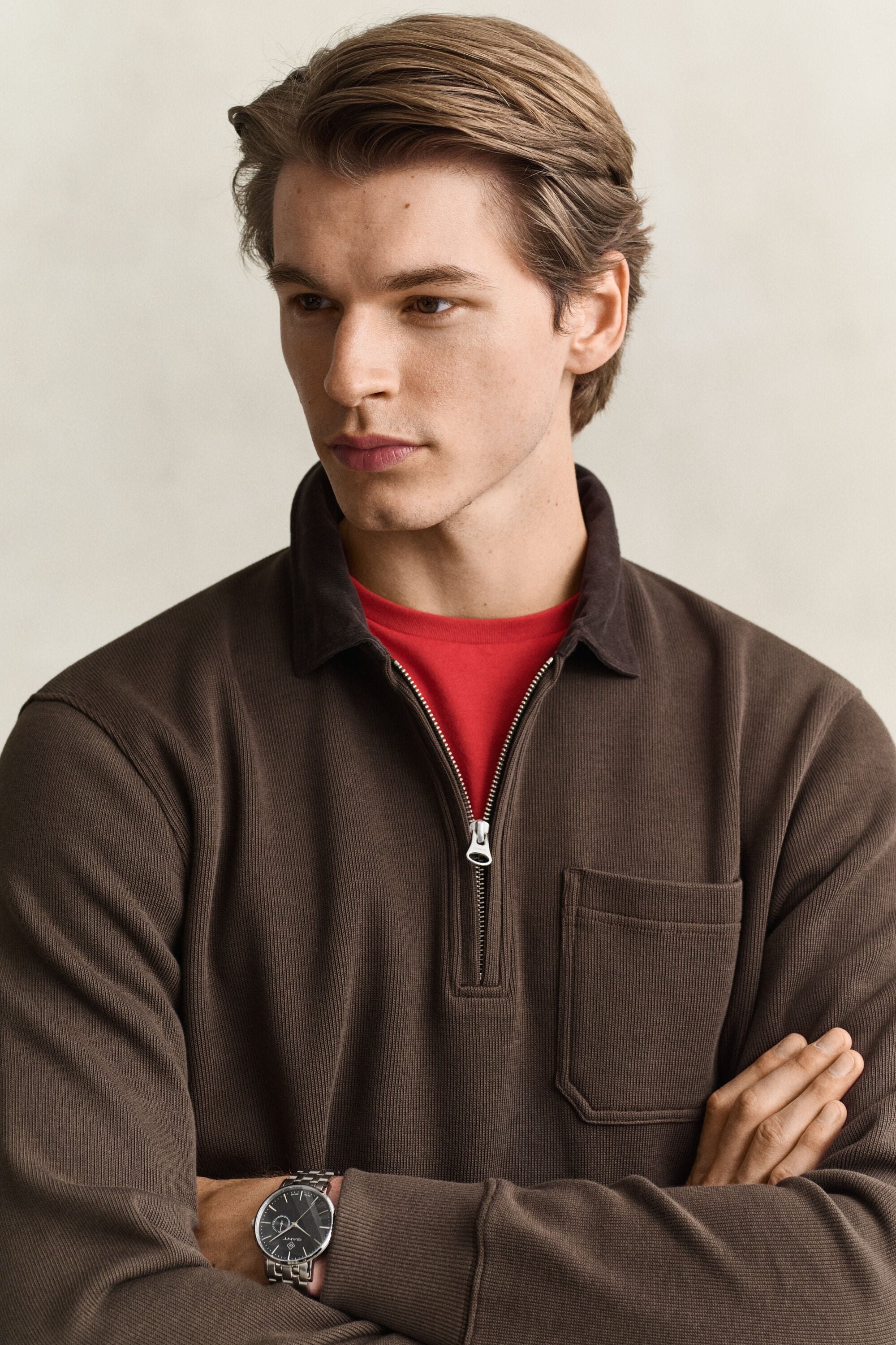 Half Zip Rugger