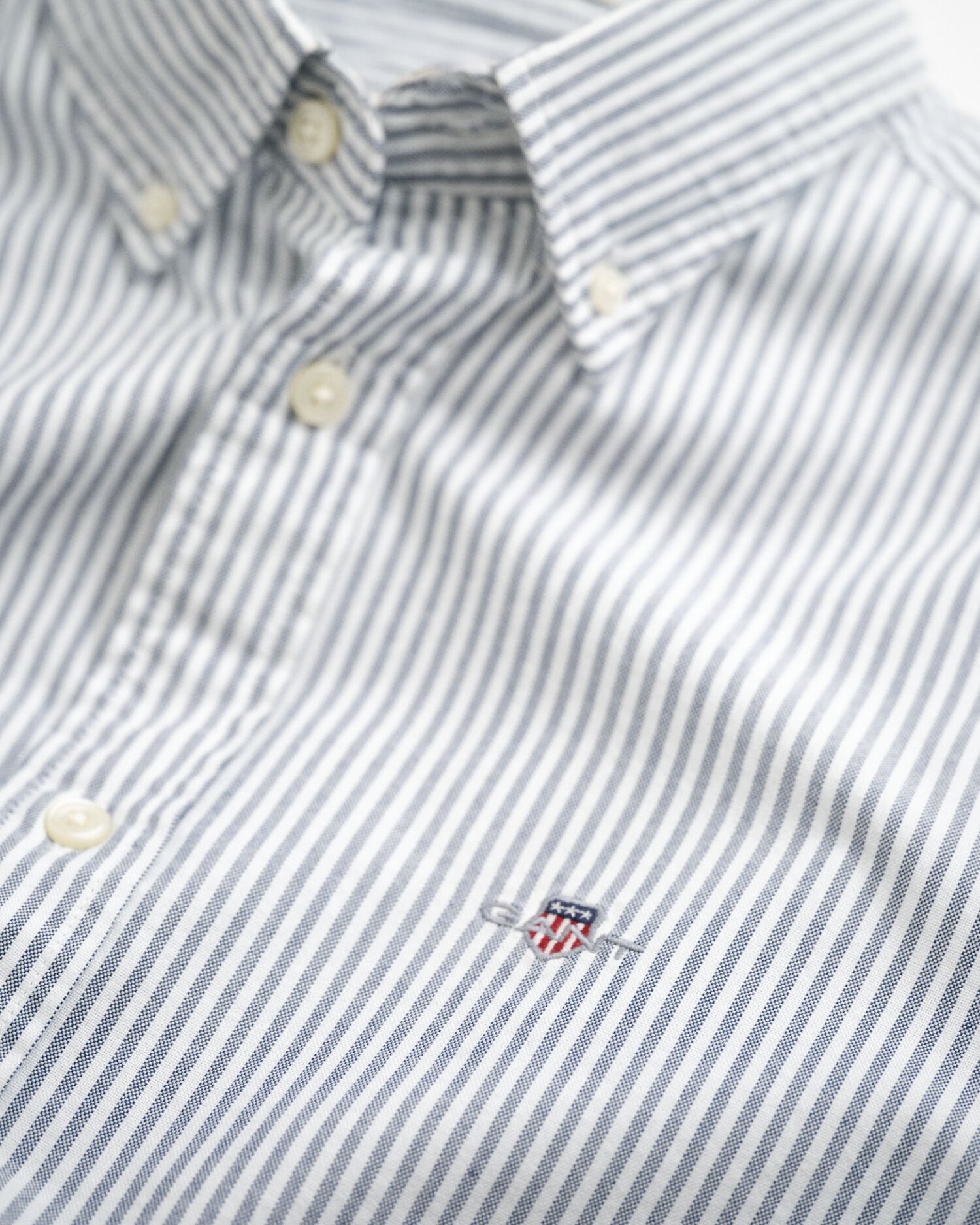 Slim Fit Banker Stripe Classic Oxford Shirt