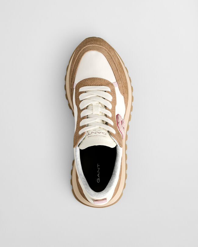 Caffay Nylon Suede Sneakers