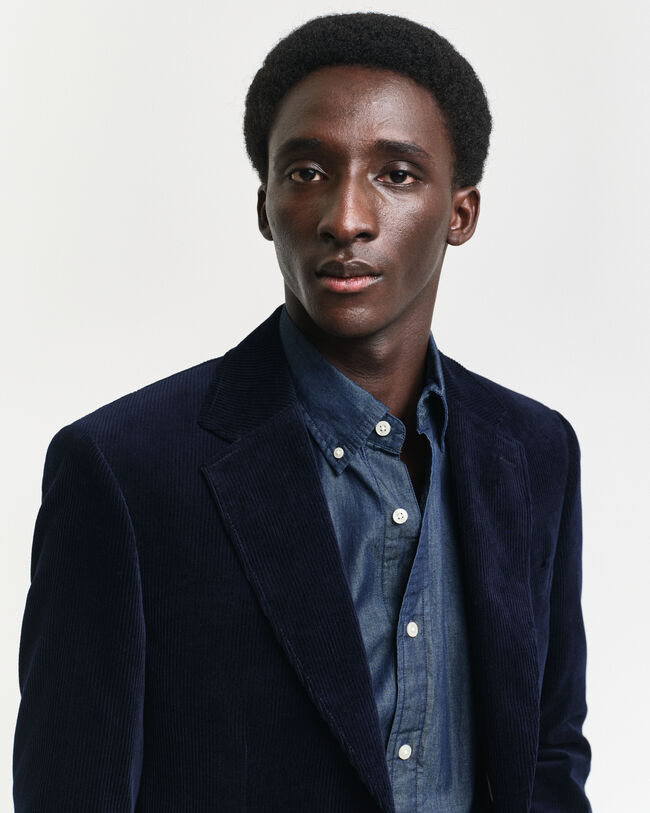 Slim Fit Corduroy Suit Jacket