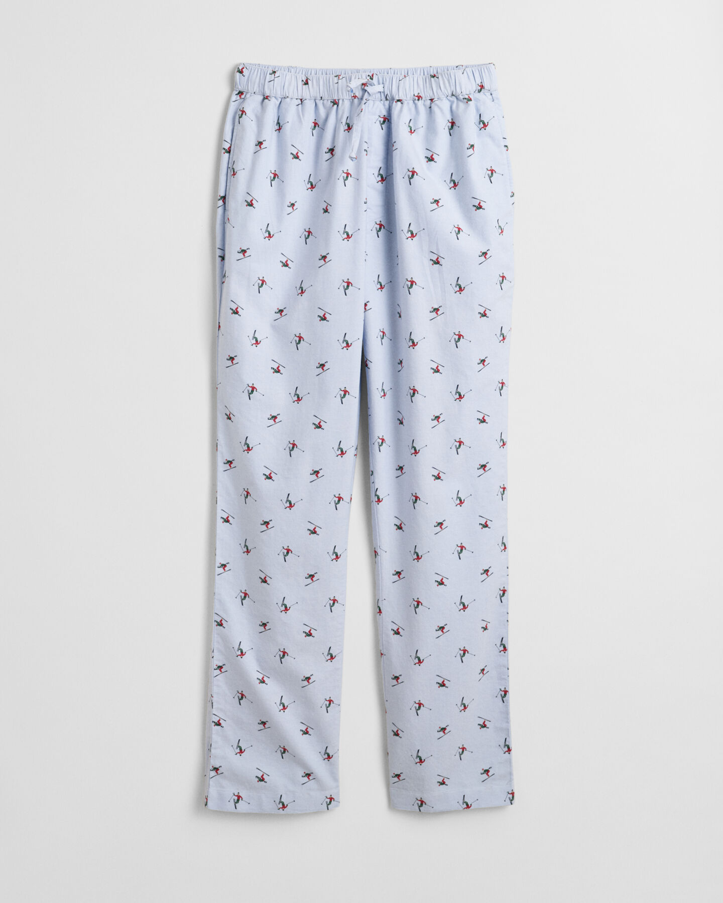 Ski Print Oxford Pajama Pants