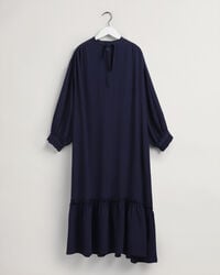 Wrinkle Popover Dress