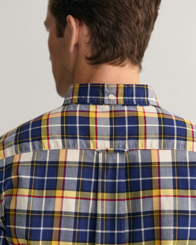 Regular Fit Checked Oxford Shirt