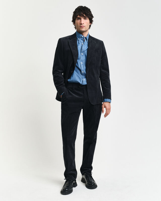 Slim Fit Corduroy Suit Pants