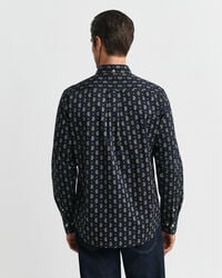 Regular Fit Paisley Printed Twill Shirt