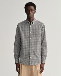 Regular Fit Gingham Broadcloth Shirt