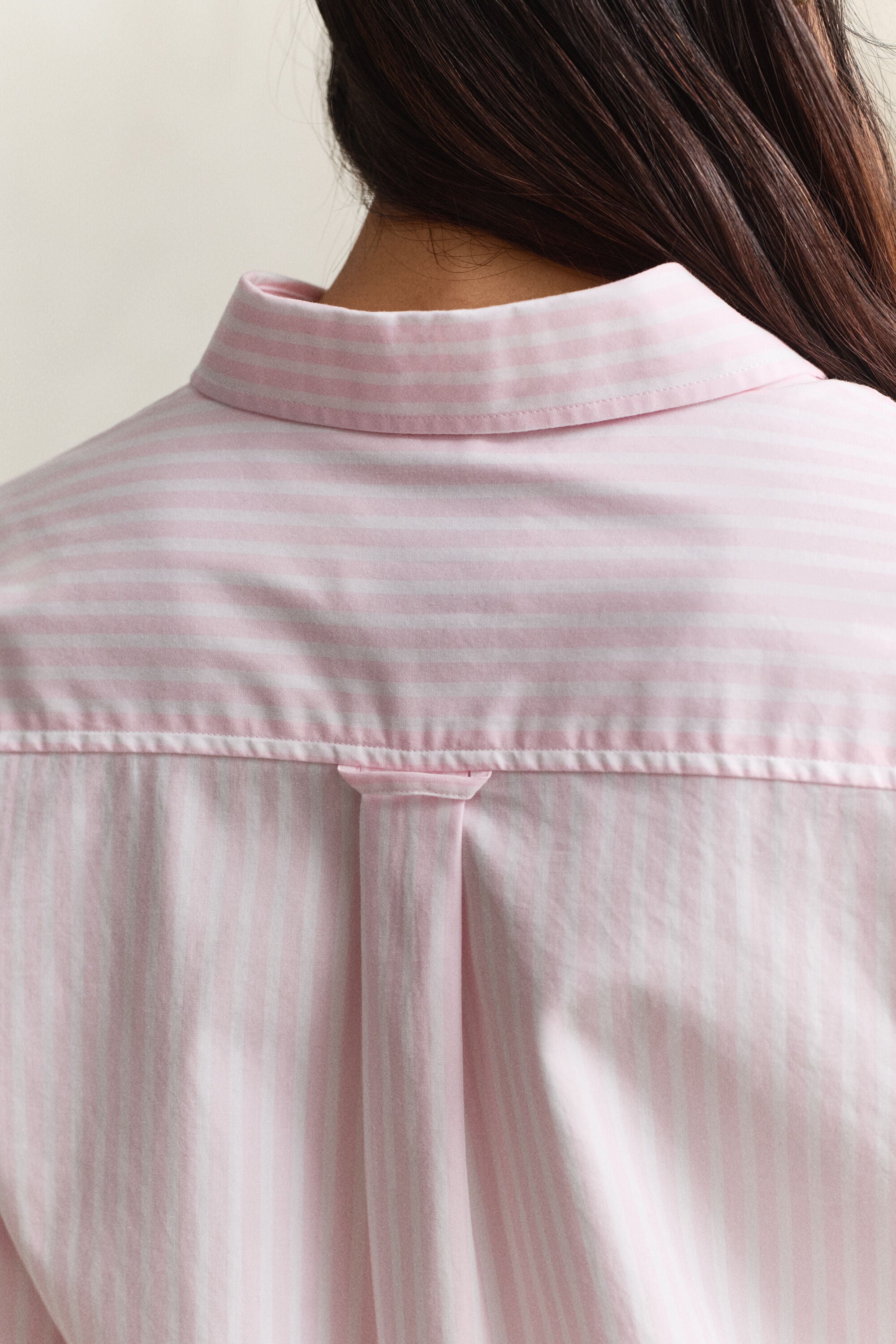 Regular Fit Striped Classic Poplin Shirt