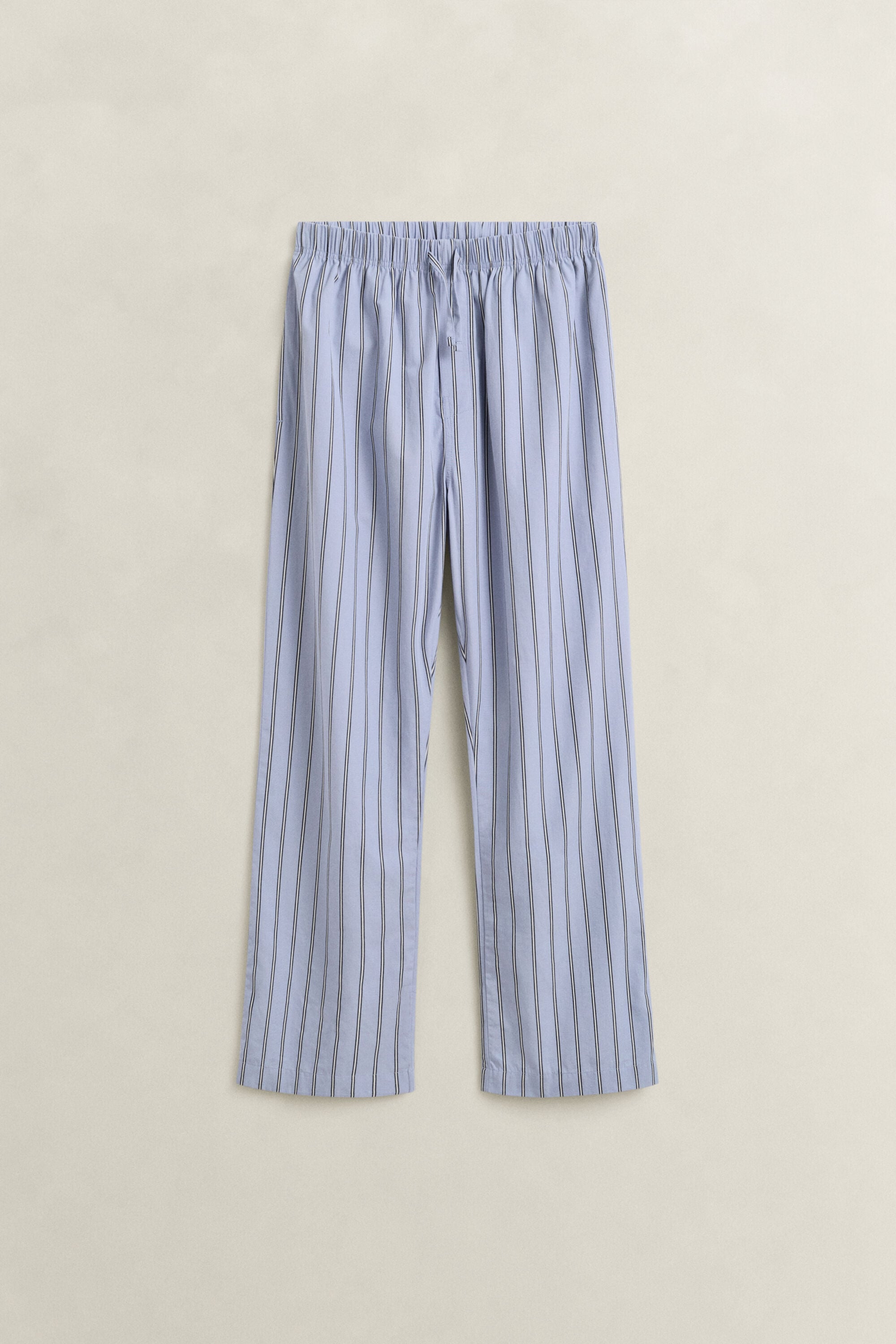 Striped Poplin Pajama Pants