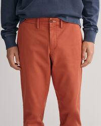 Hallden Slim Fit Twill Chinos