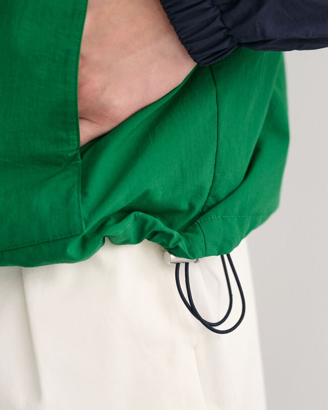 Color Blocked Anorak