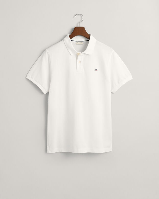 Seasonal Essential Embroidered Archive Shield Polo Shirt