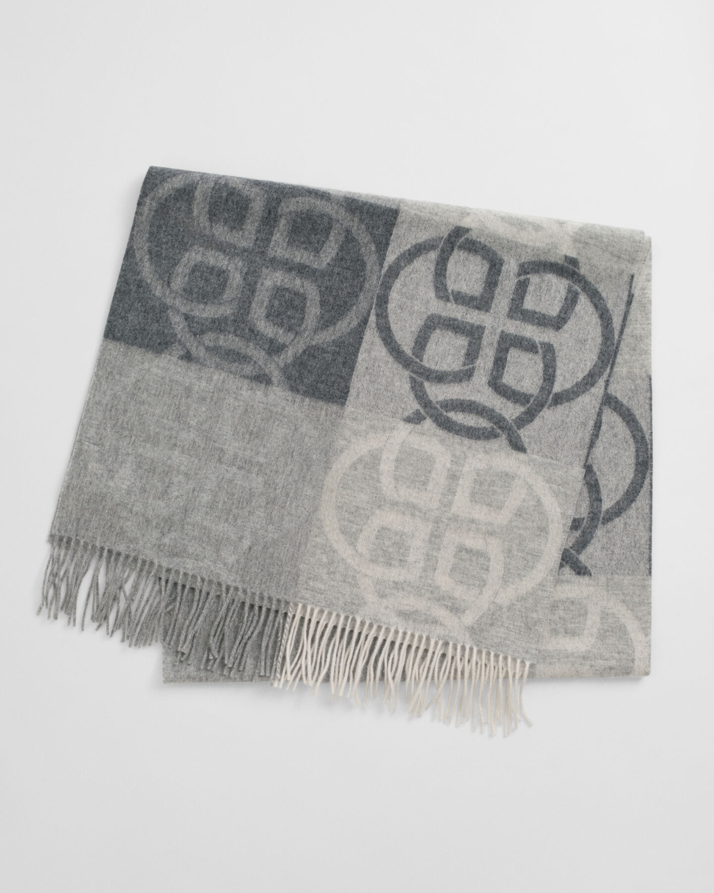 Monogram Wool Scarf