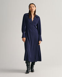 Slim Fit High Cuffs Dress