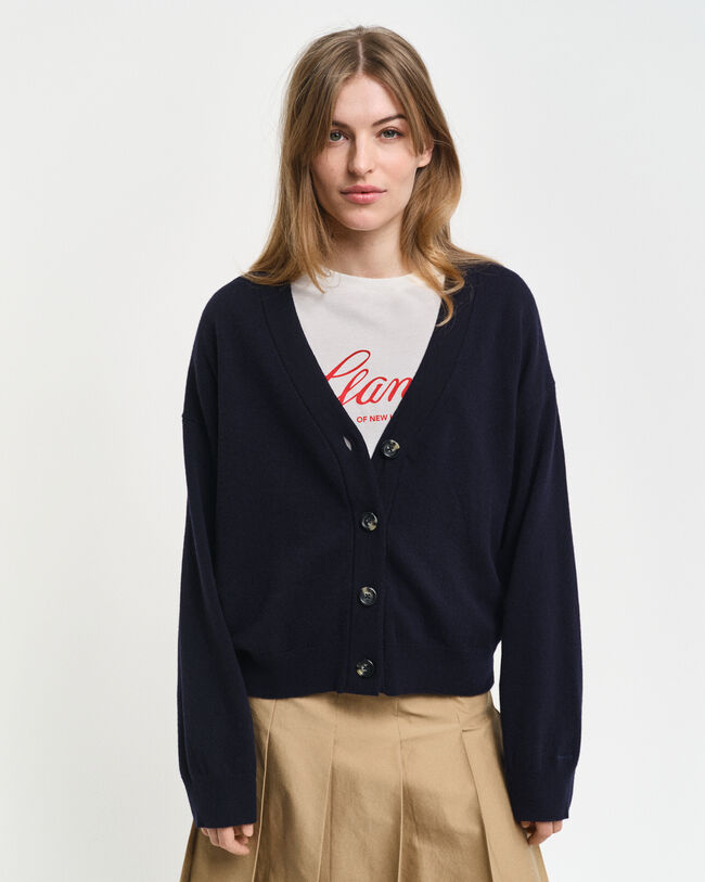 Super Fine Lambswool Cardigan