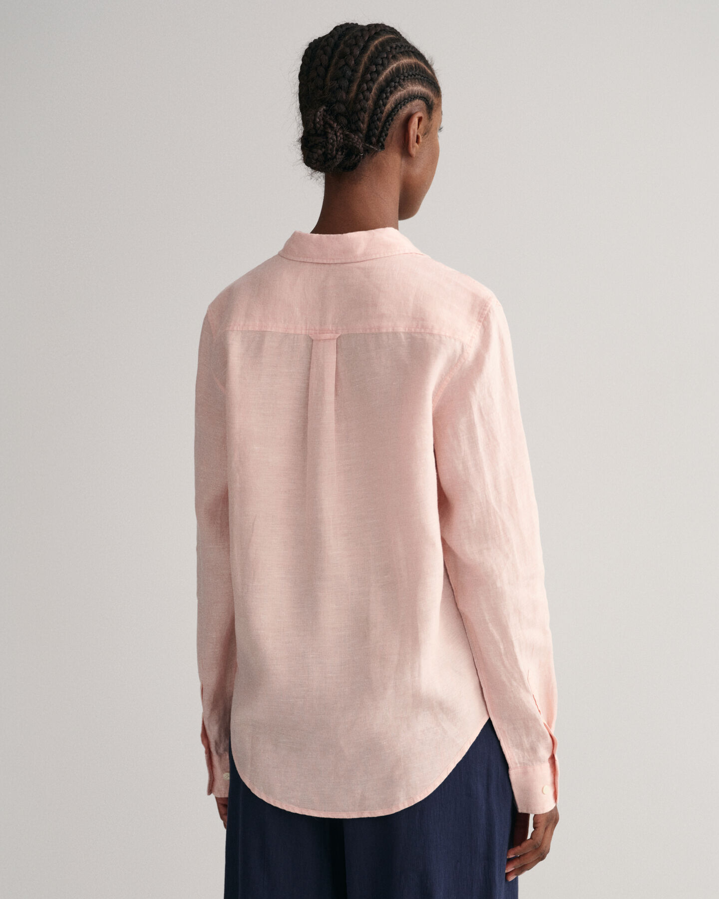 Regular Fit Linen Chambray Shirt