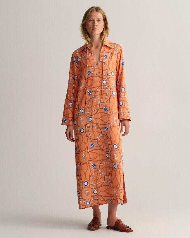 Sailing Print Dress