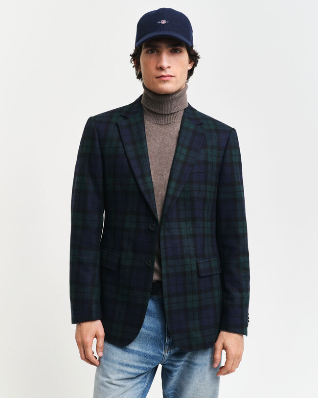 Black Watch Check Blazer