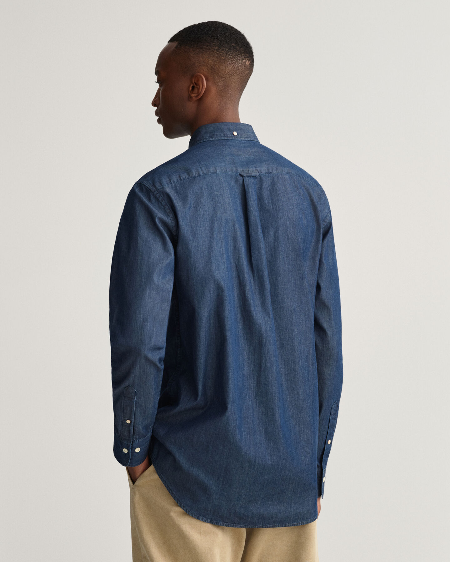 Regular Fit Indigo Shirt