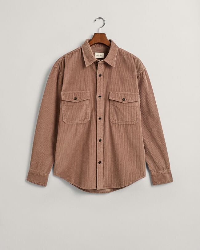 Relaxed Fit Corduroy Shirt