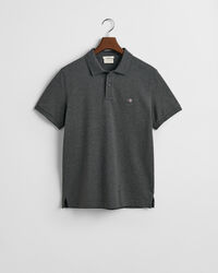 Slim Fit Shield Piqué Polo Shirt