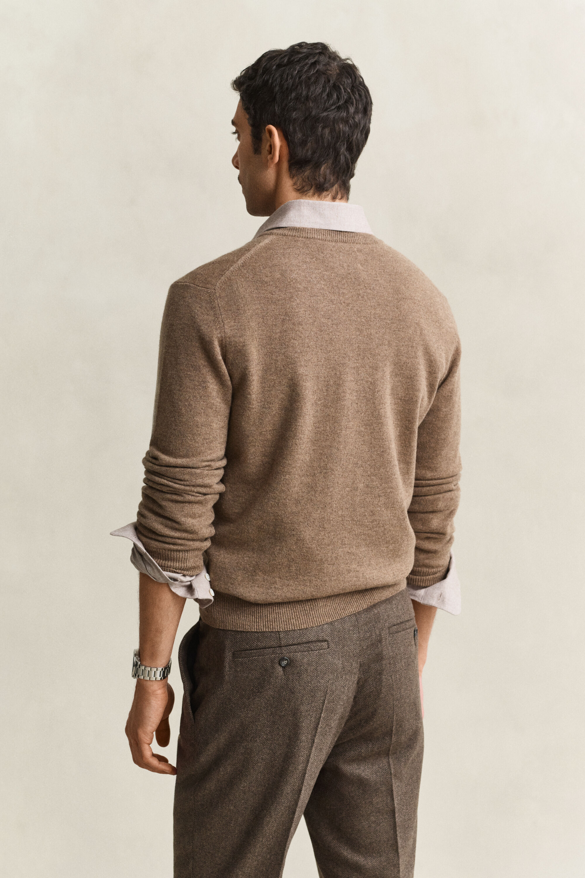 Lambswool V-Neck Sweater