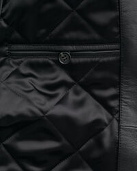 Leather Varsity Jacket