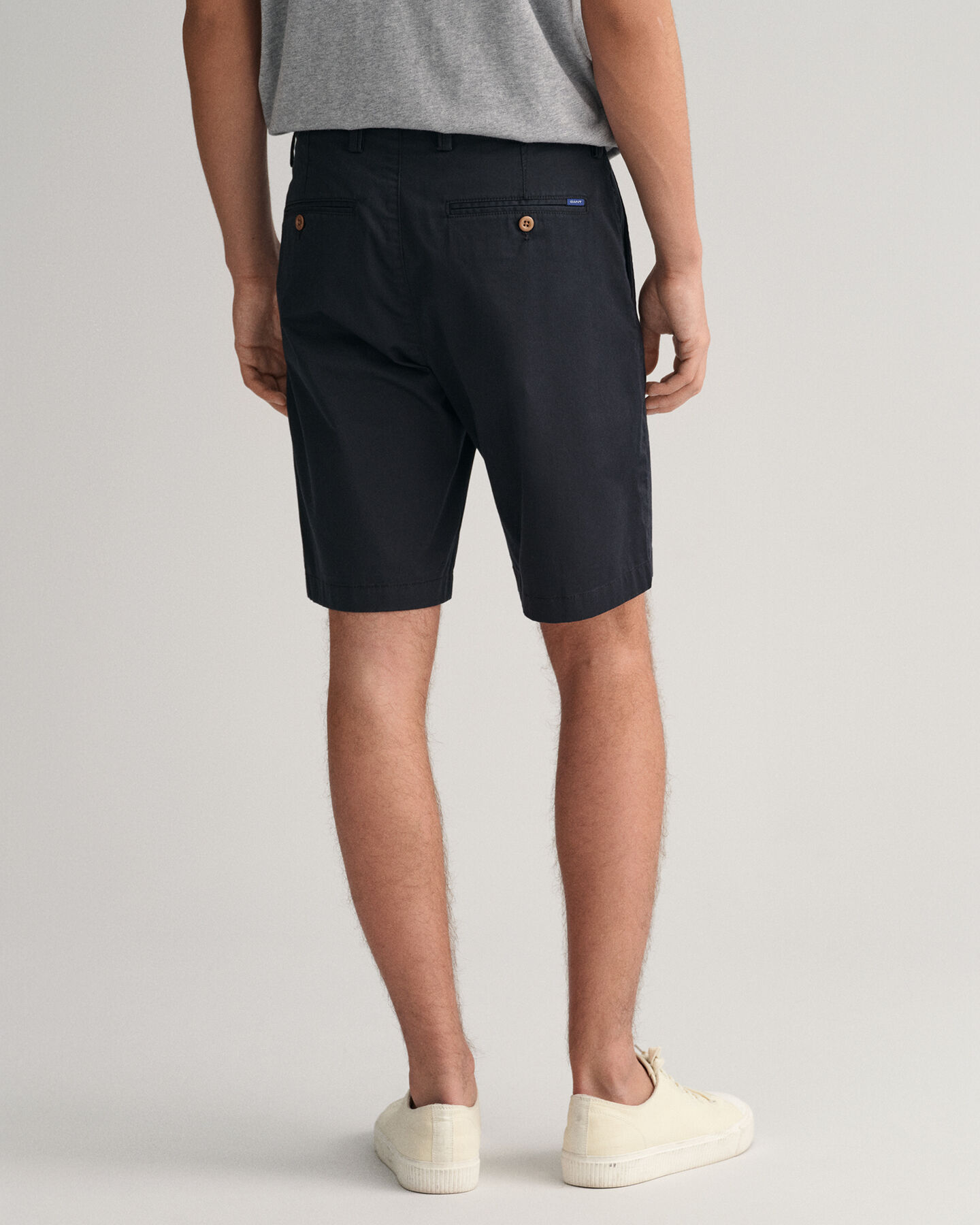 Hallden Slim Fit Twill Shorts