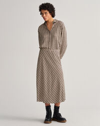 Geometric A-Line Skirt