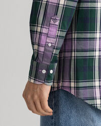 Oversized Twill Check Shirt