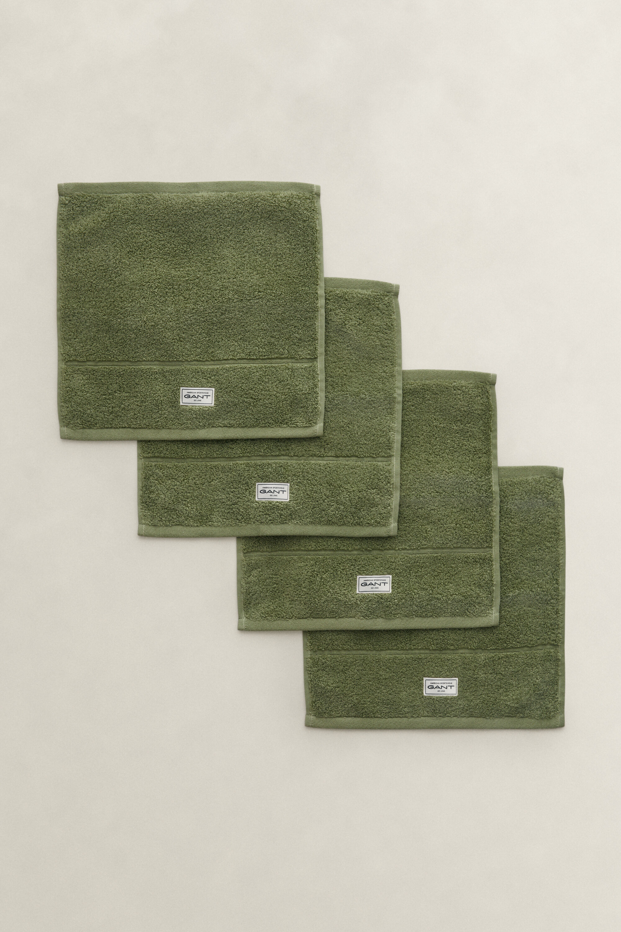 4-Pack Premium Towels 30X30 — AGAVE GREEN