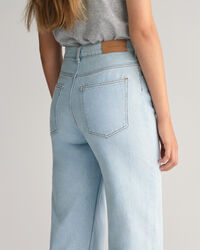 Teen Girls Wide Leg Jeans