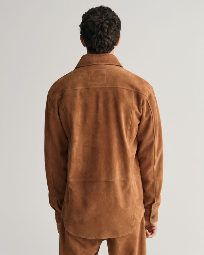Oversized Suede Shirt