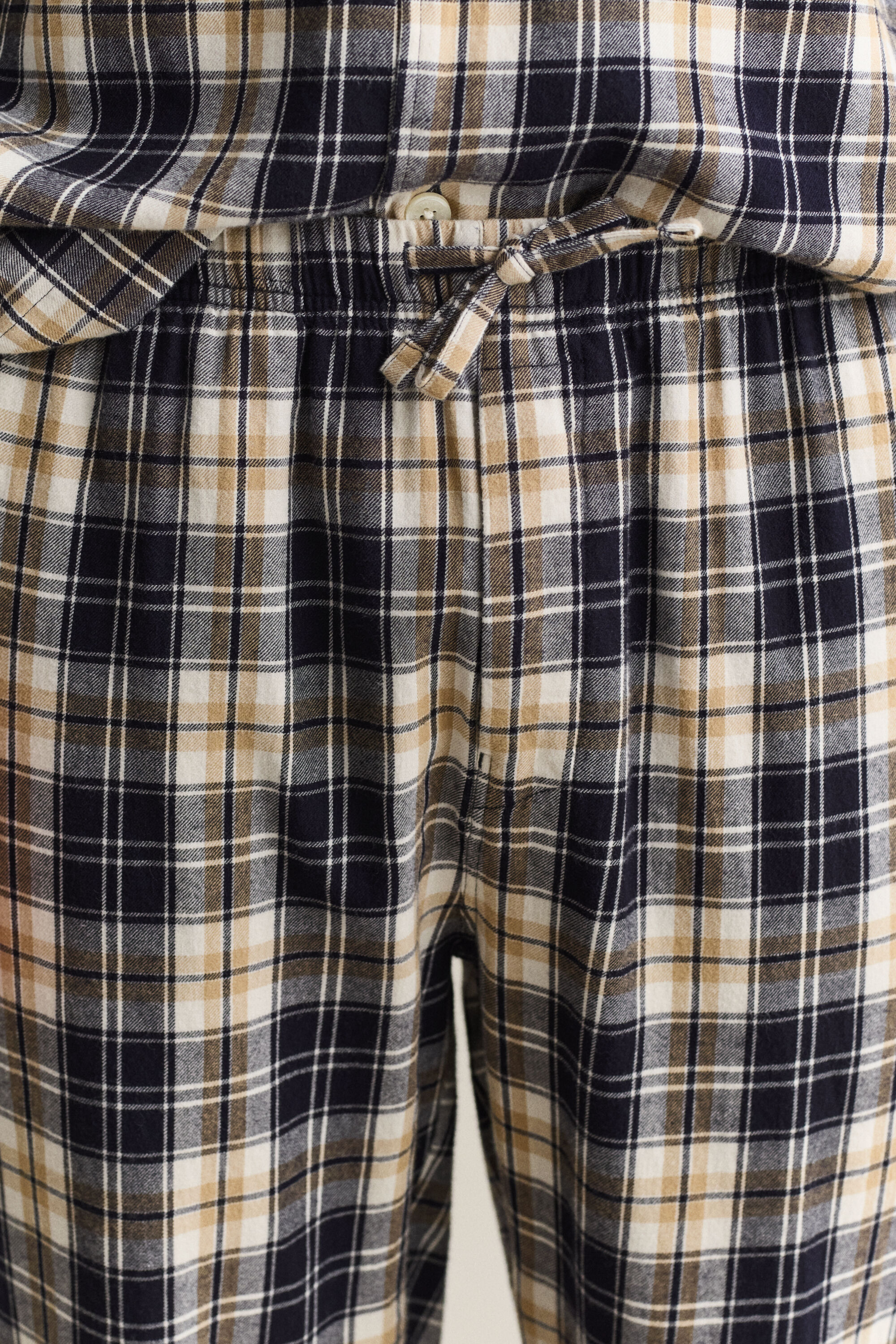 Checked Pajama Set