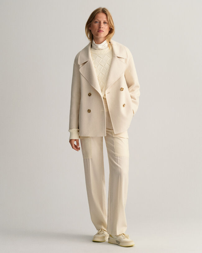 Handstitched Peacoat