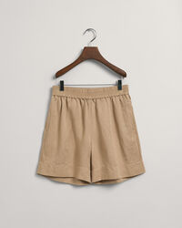 Linen Viscose Pull-On Shorts