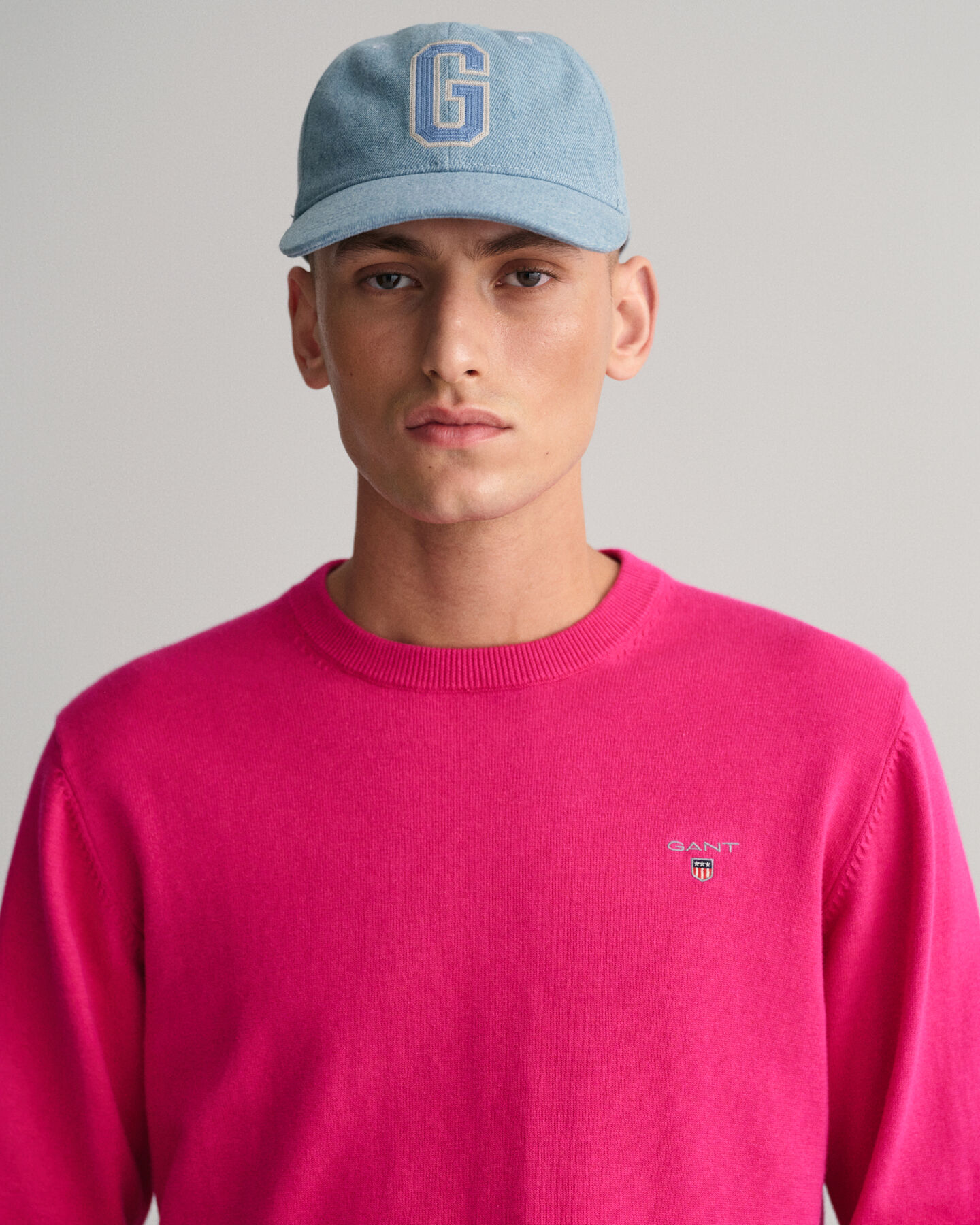 Classic Cotton Crew Neck Sweater