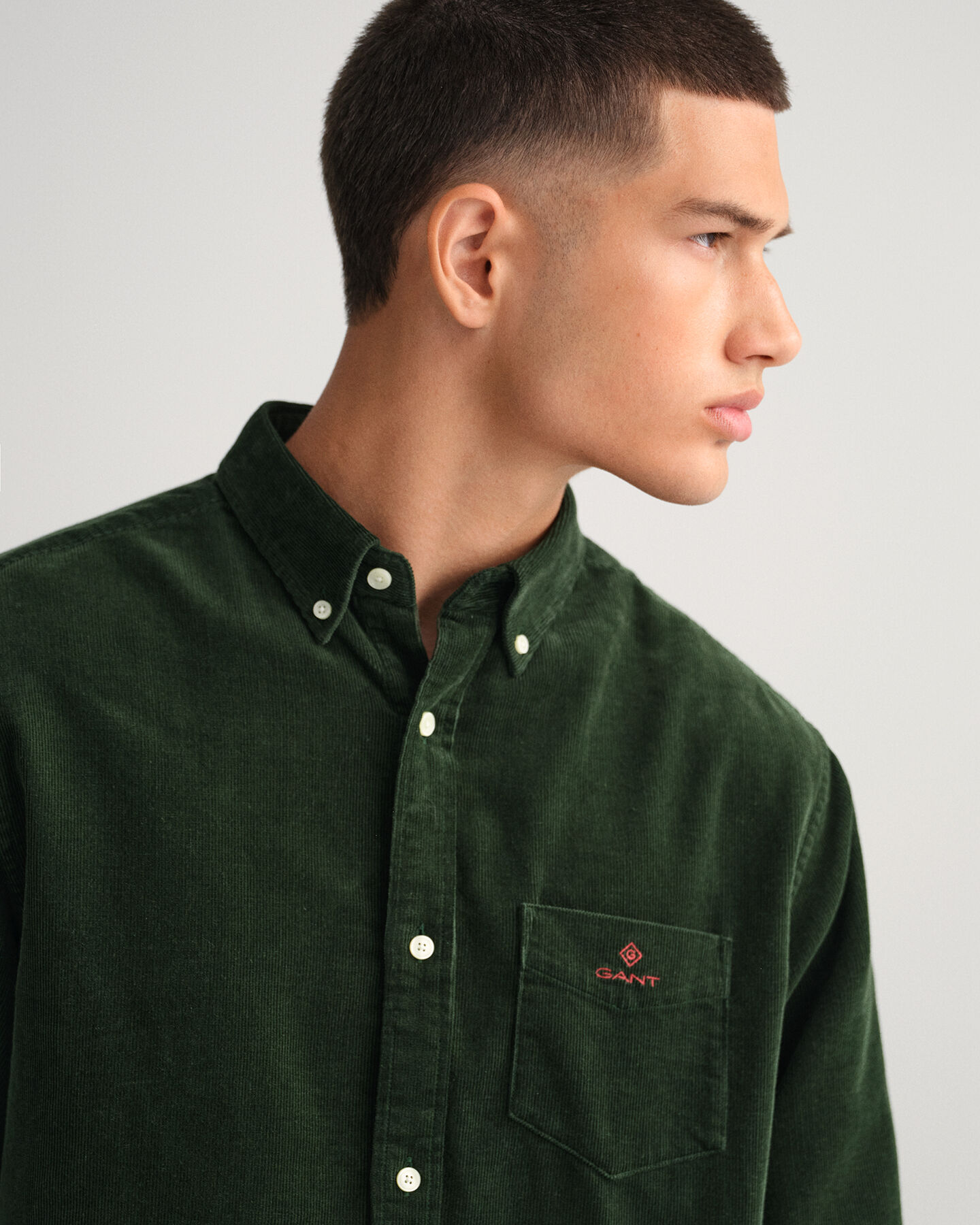 Regular Fit Corduroy Shirt