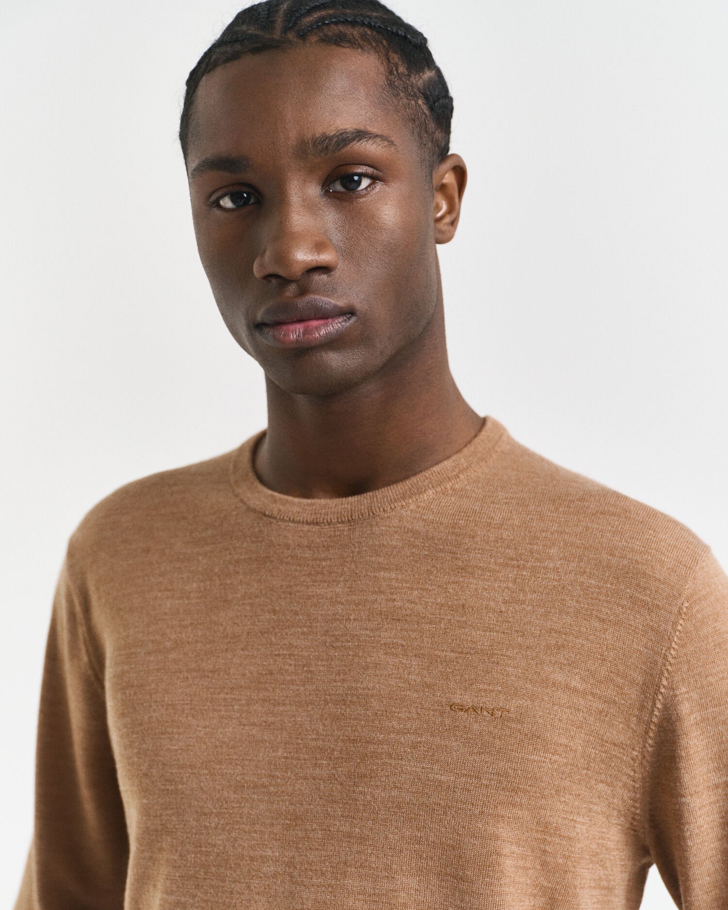 Merino Wool Crew Neck Sweater